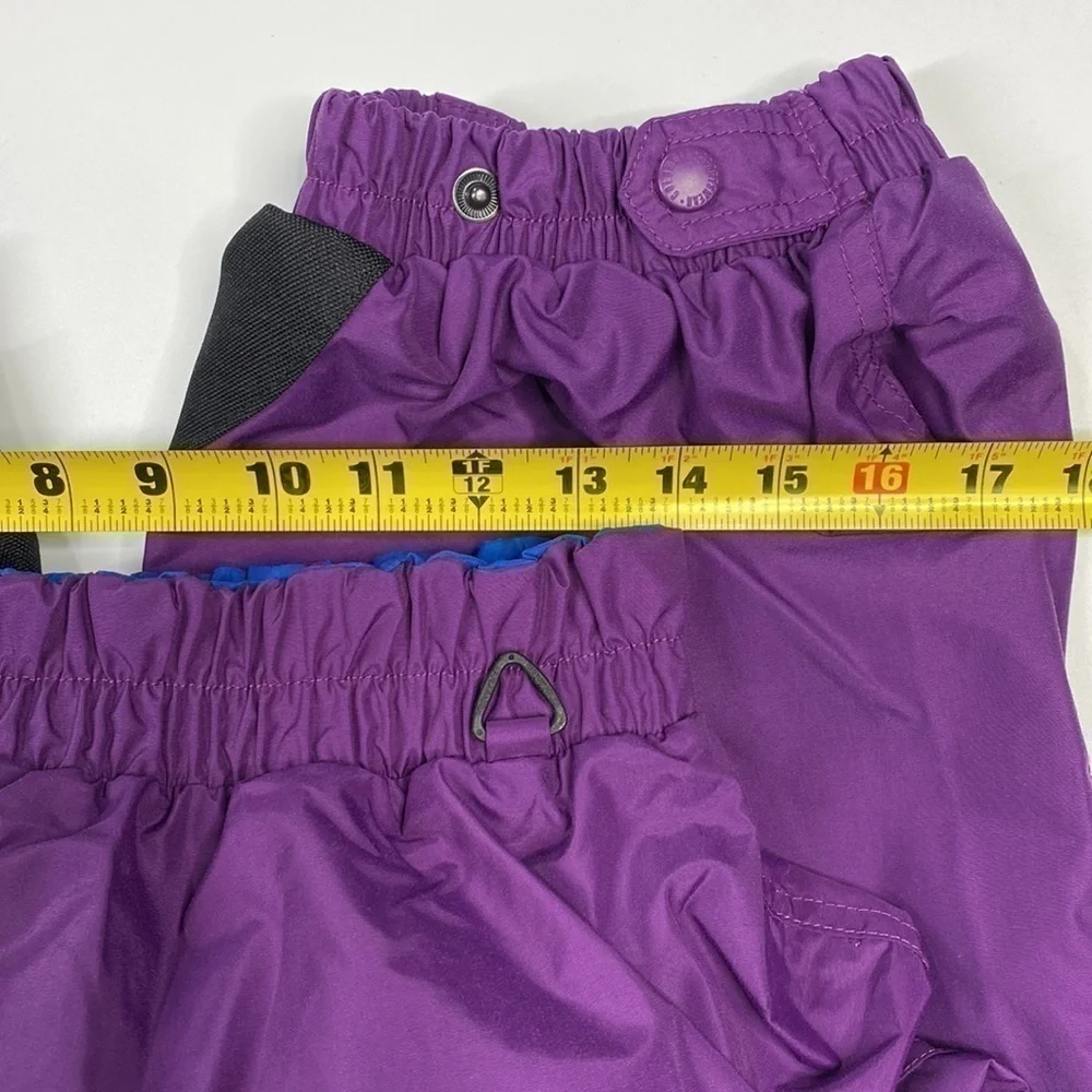 Vintage Columbia Purple Nylon Women's Ski Snow Pants Size XL